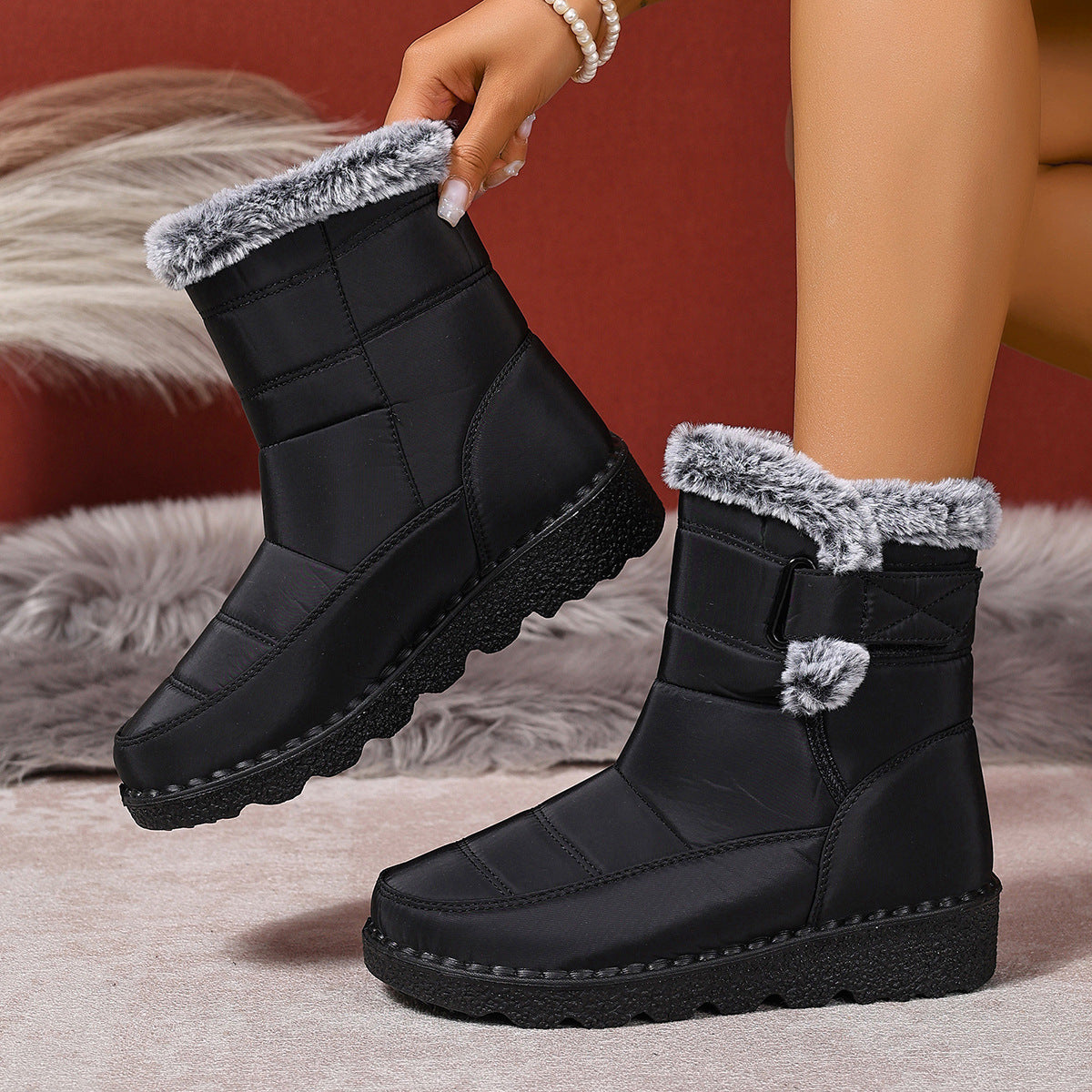 Denise - Stivali da neve casual impermeabili per donne