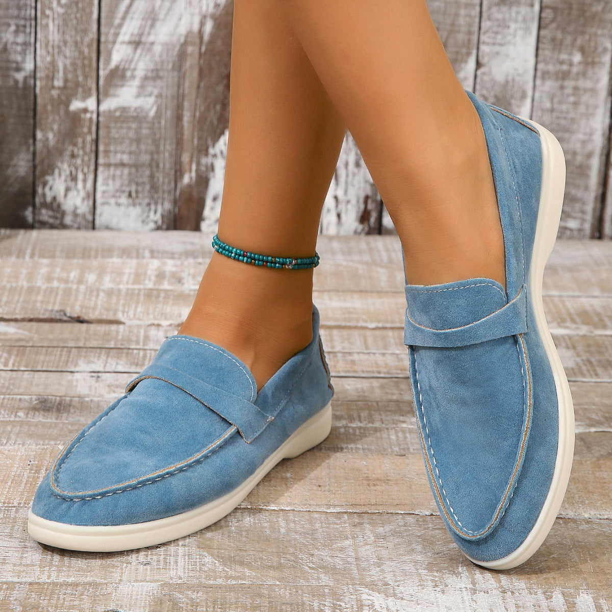 Yasmine - Classiche Scarpe in Camoscio per Donne