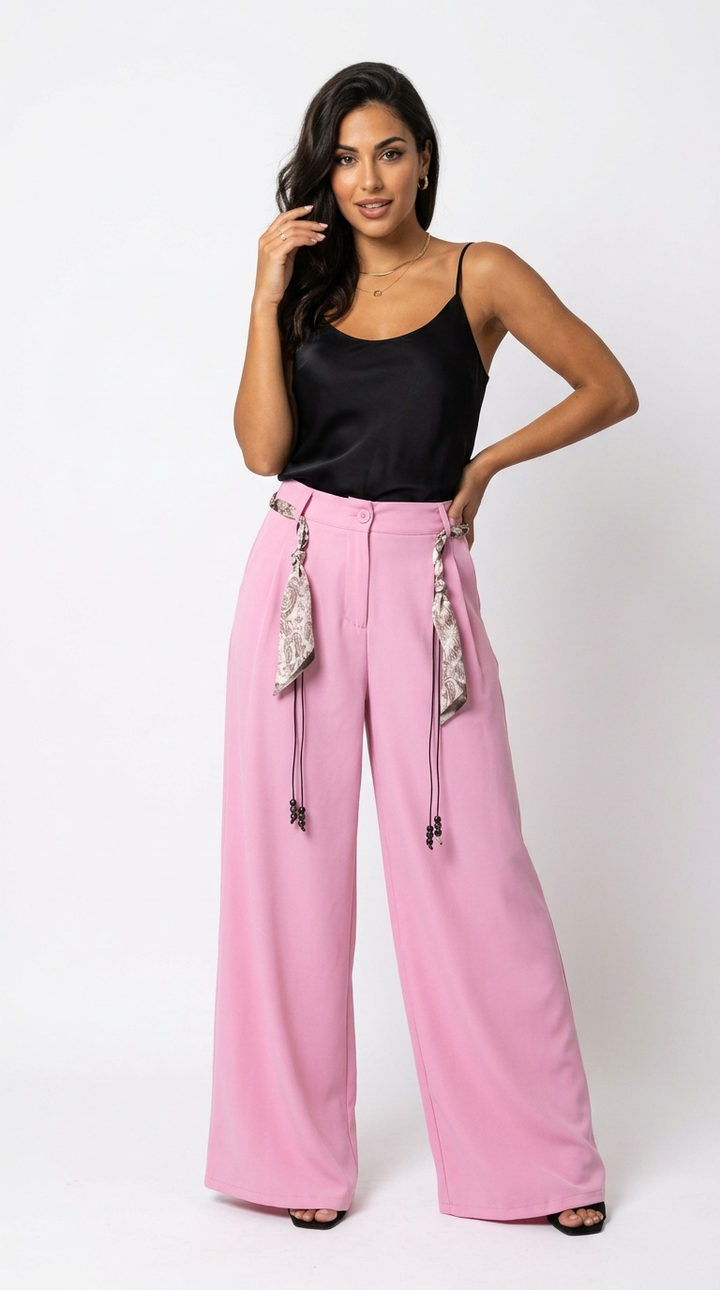 Pantalone palazzo coulisse