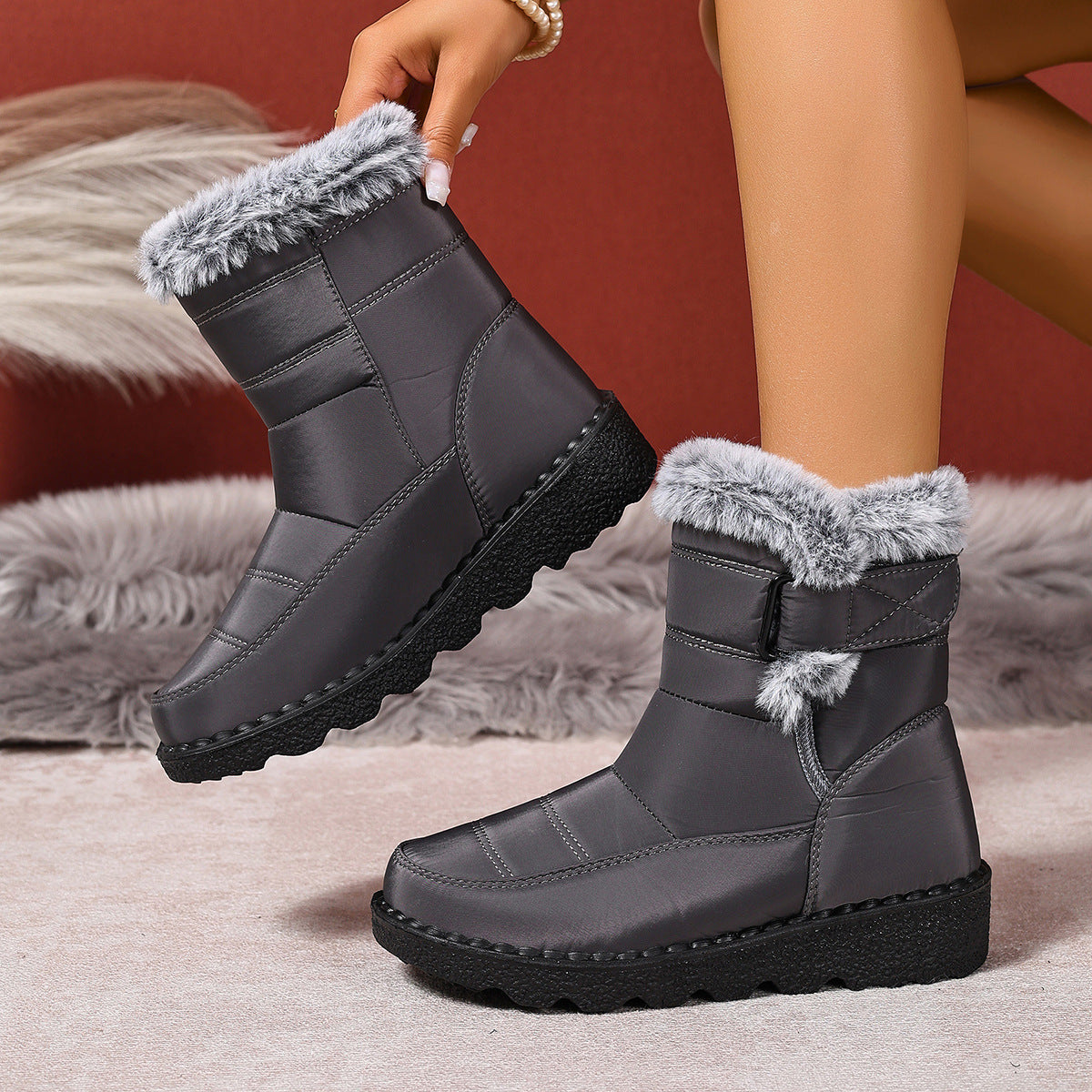 Denise - Stivali da neve casual impermeabili per donne