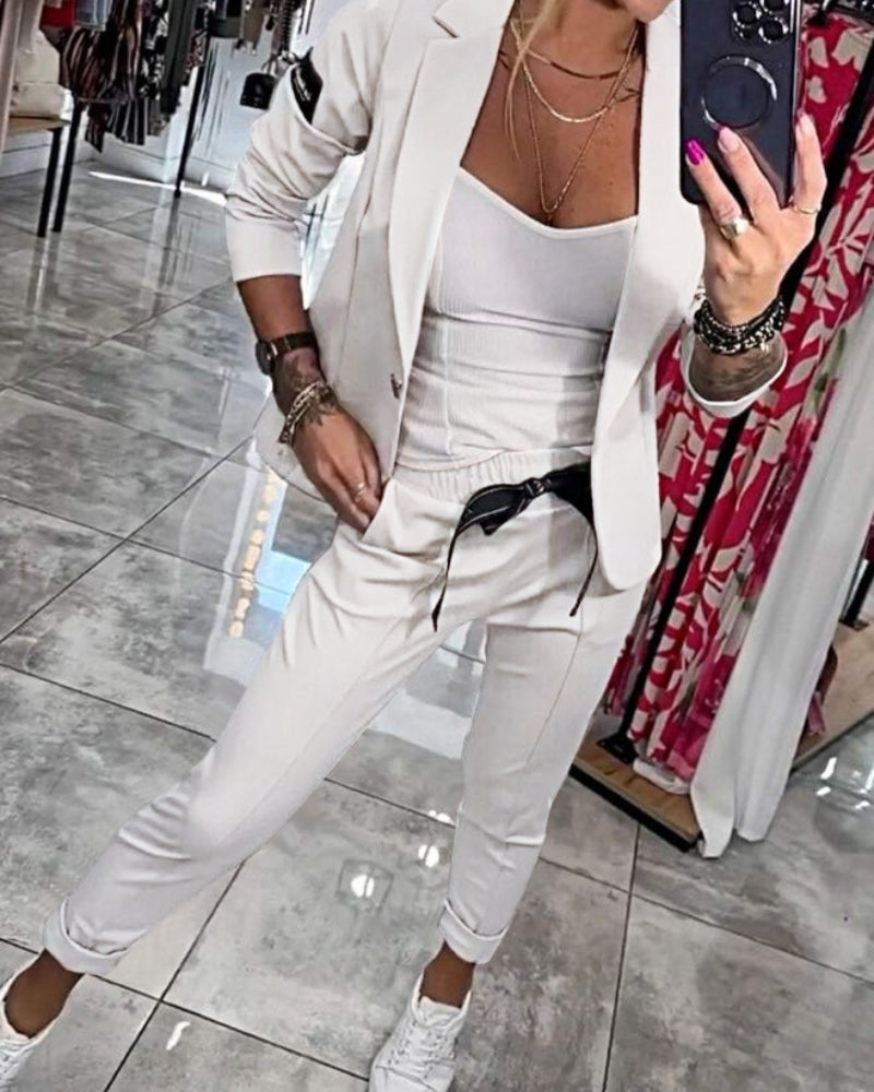 Malou | Set: top, jacket and trousers