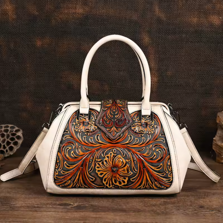 Florina | Elegant Handbag with Floral Pattern