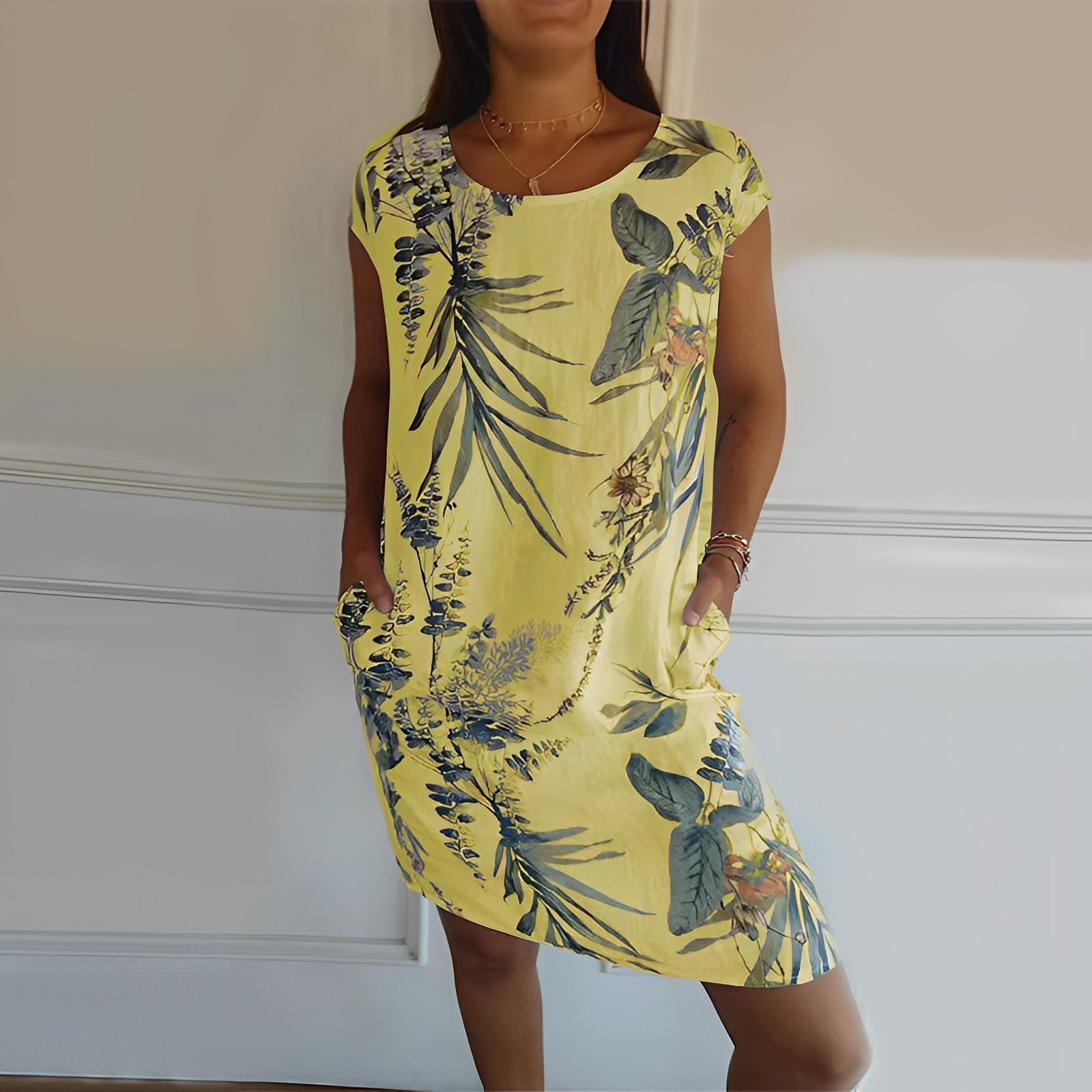 Jocelyn - Abito casual ampio con stampa per donne