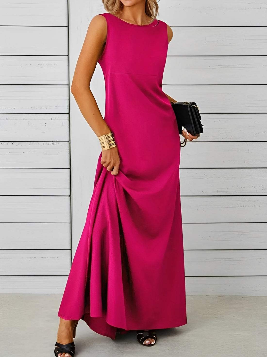Saranna - Elegant Long Dress for Women
