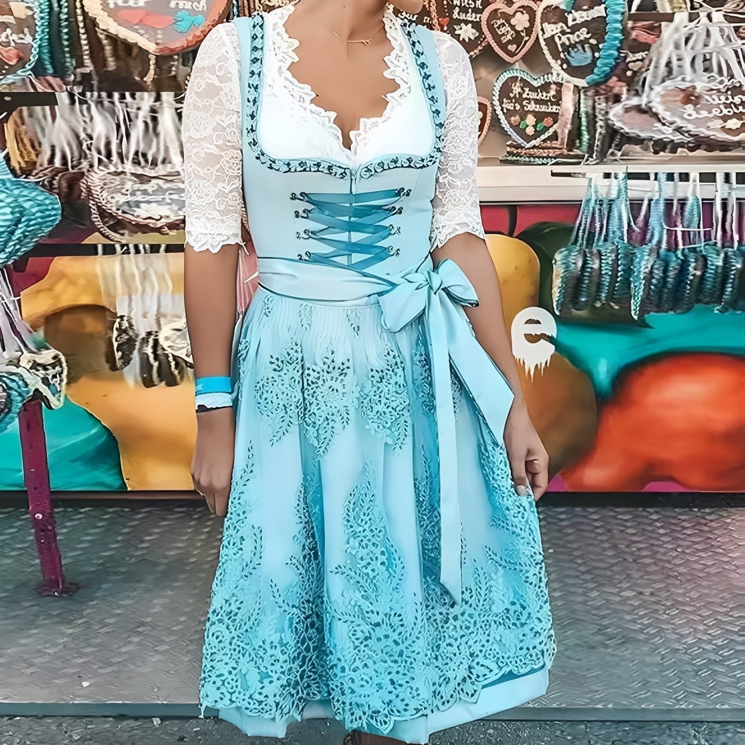 Mellony - Classic Dirndl in a Traditional Design for Women