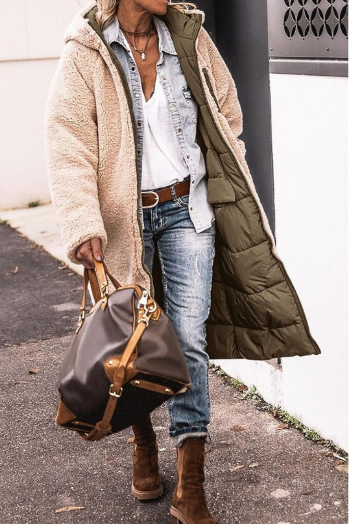 Sophia | Cappotto Elegante e Reversibile