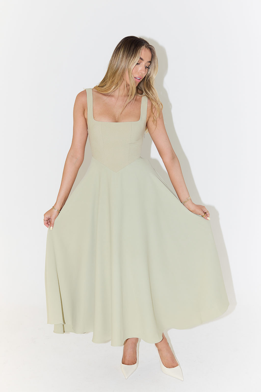 Melisandre - Midi Abito Donna, Elegante & Versatile