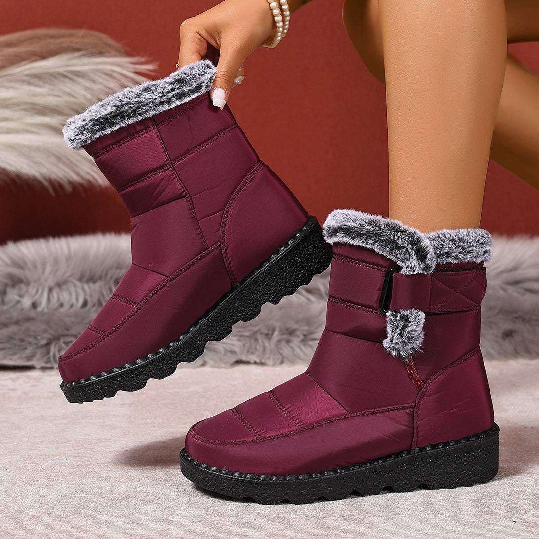 Denise - Stivali da neve casual impermeabili per donne