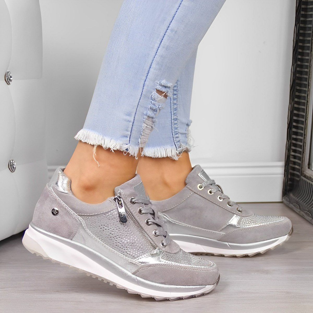 Pro Shoes - Sneakers con Cerniera