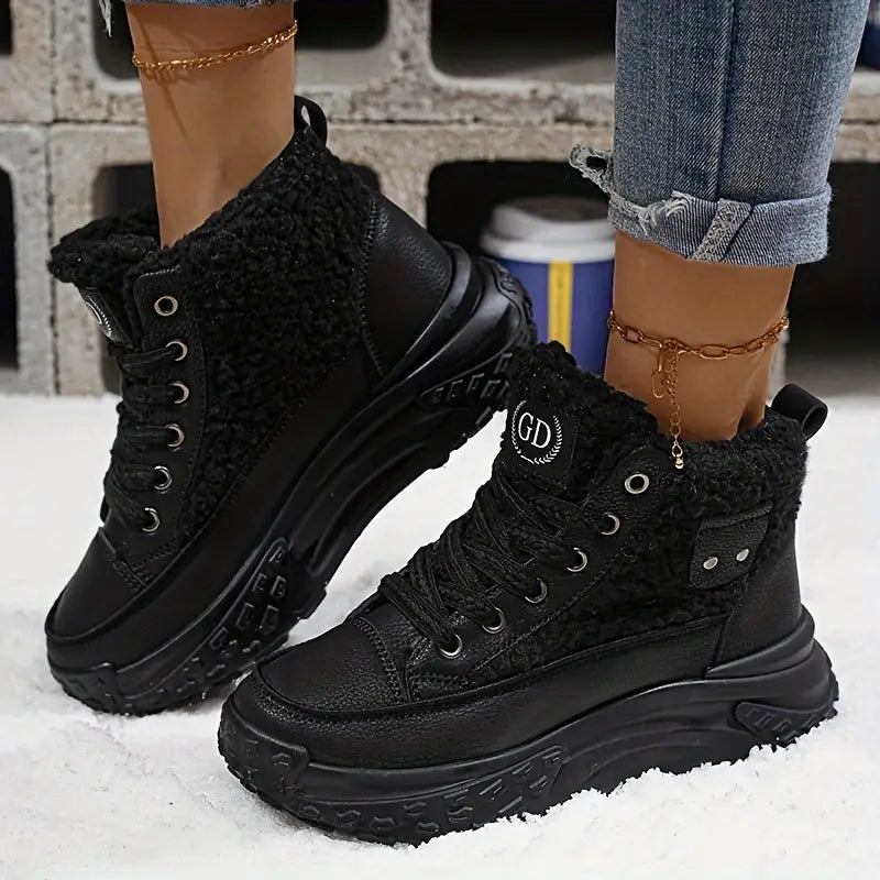 Irene - Stivali invernali confortevoli foderati in pile