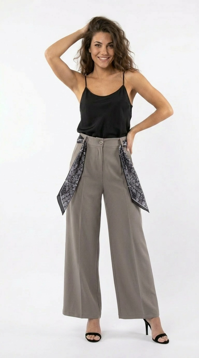 Pantalone palazzo coulisse