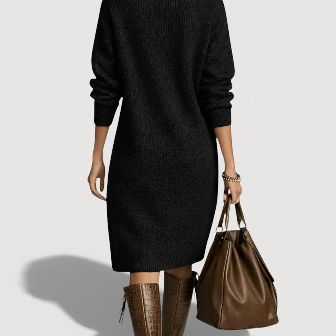 ALESSIA – Abito in Maglia Caldo e Raffinato