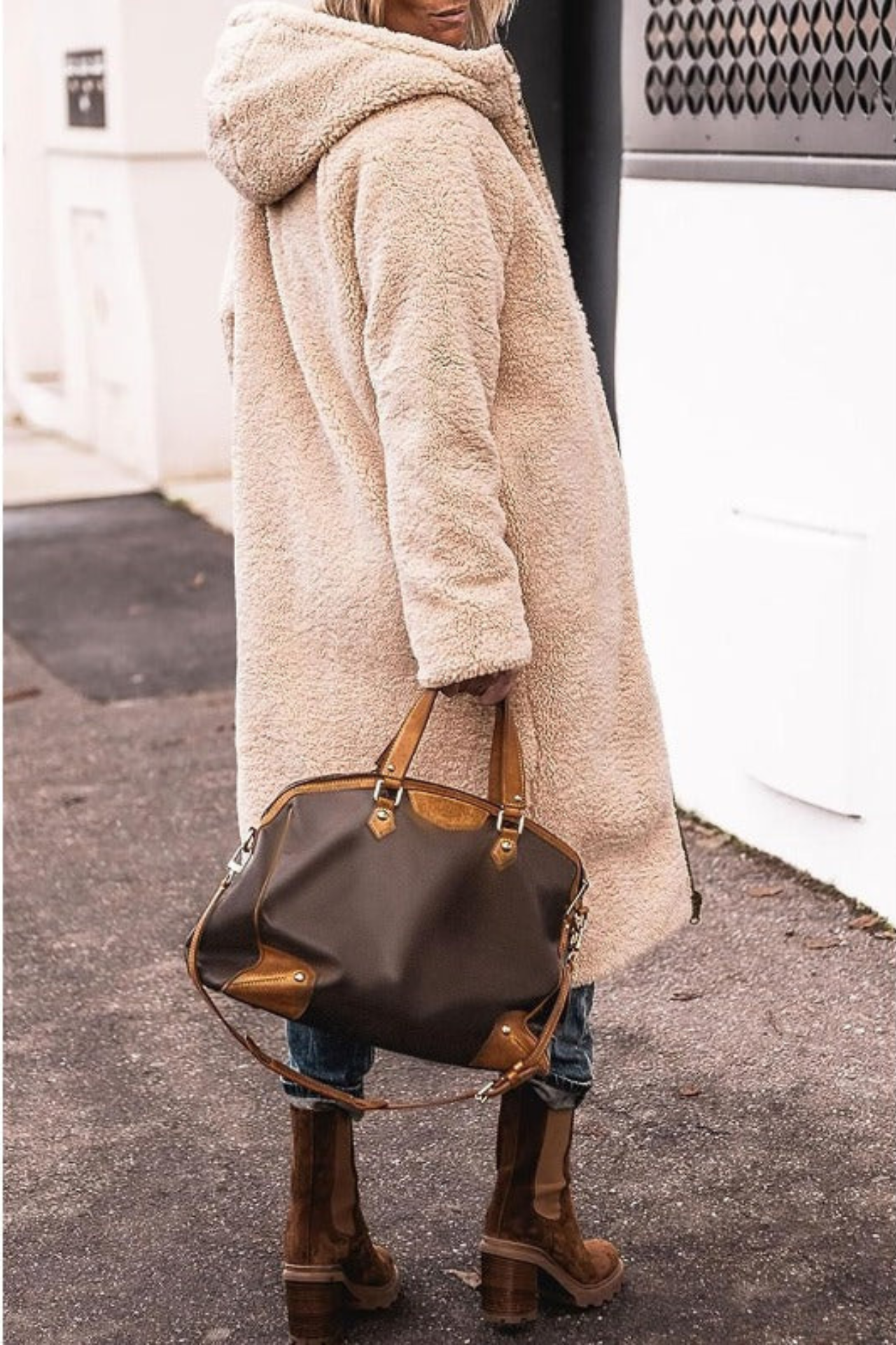 Anny | Mantello reversibile elegante