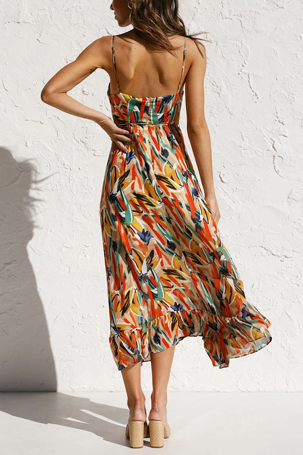 Charité – Colourful Midi Dress