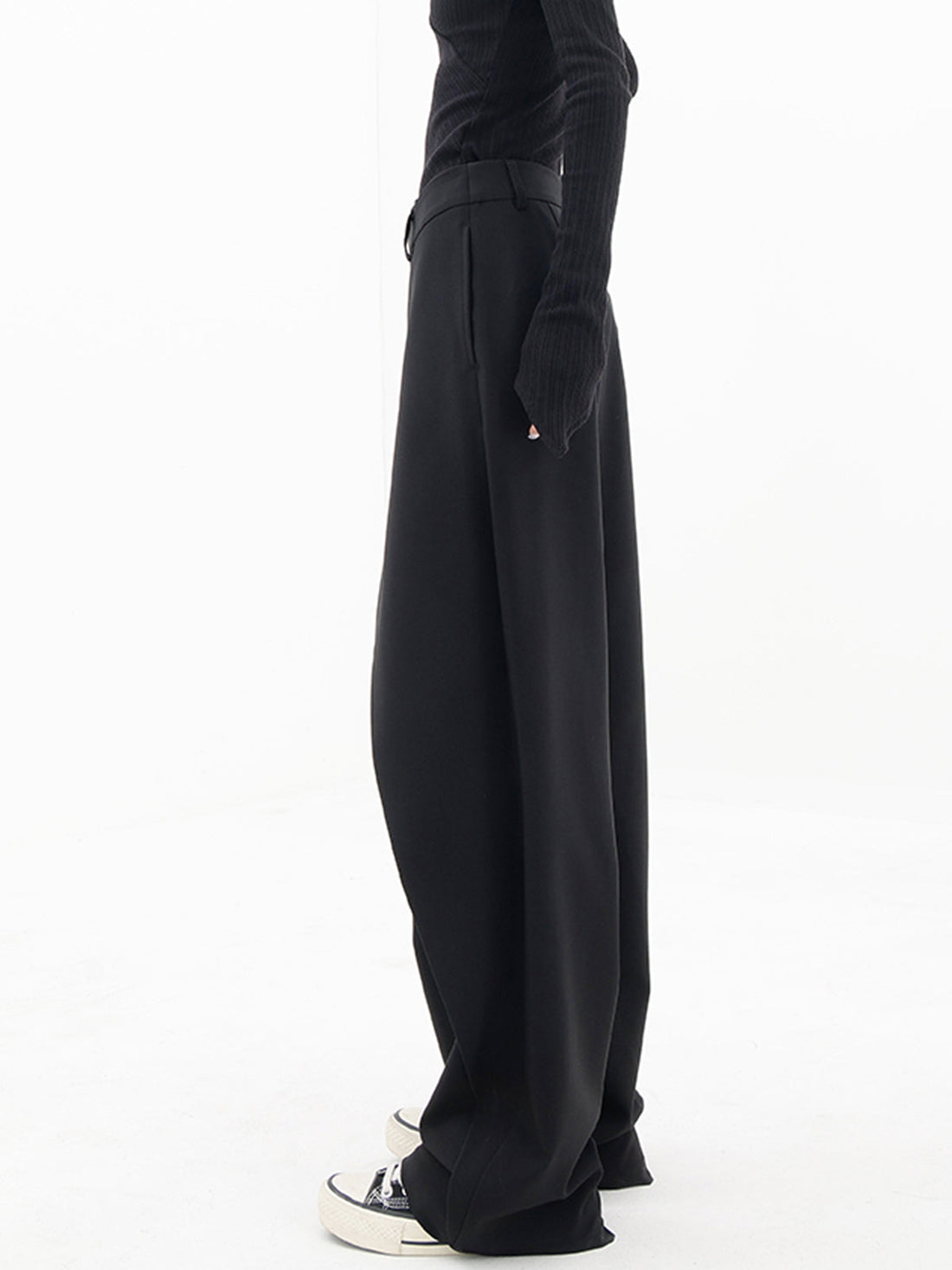 Thalia – Pantaloni Baggy Asimmetrici