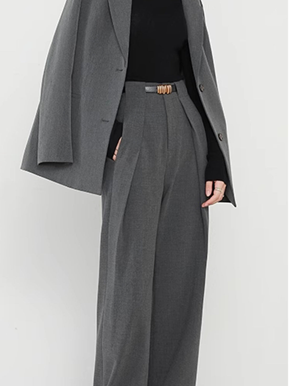 Lina – Pantaloni dritti con tasche