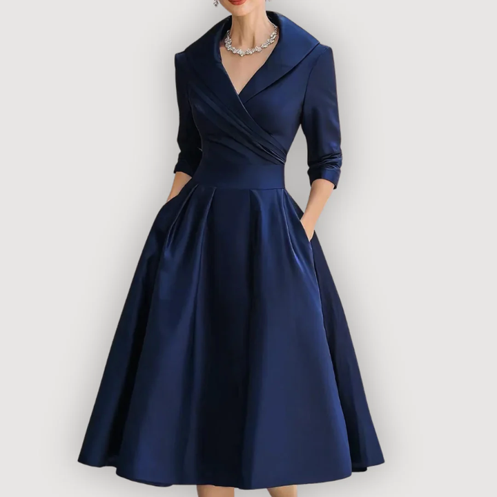 LEONA™ – Chic Midi Dress