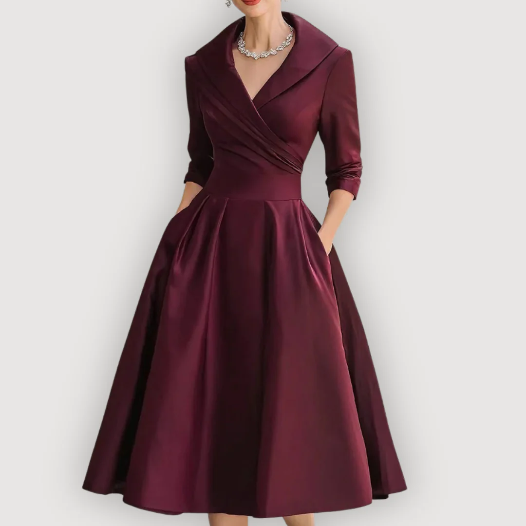 LEONA™ – Abito Midi Chic
