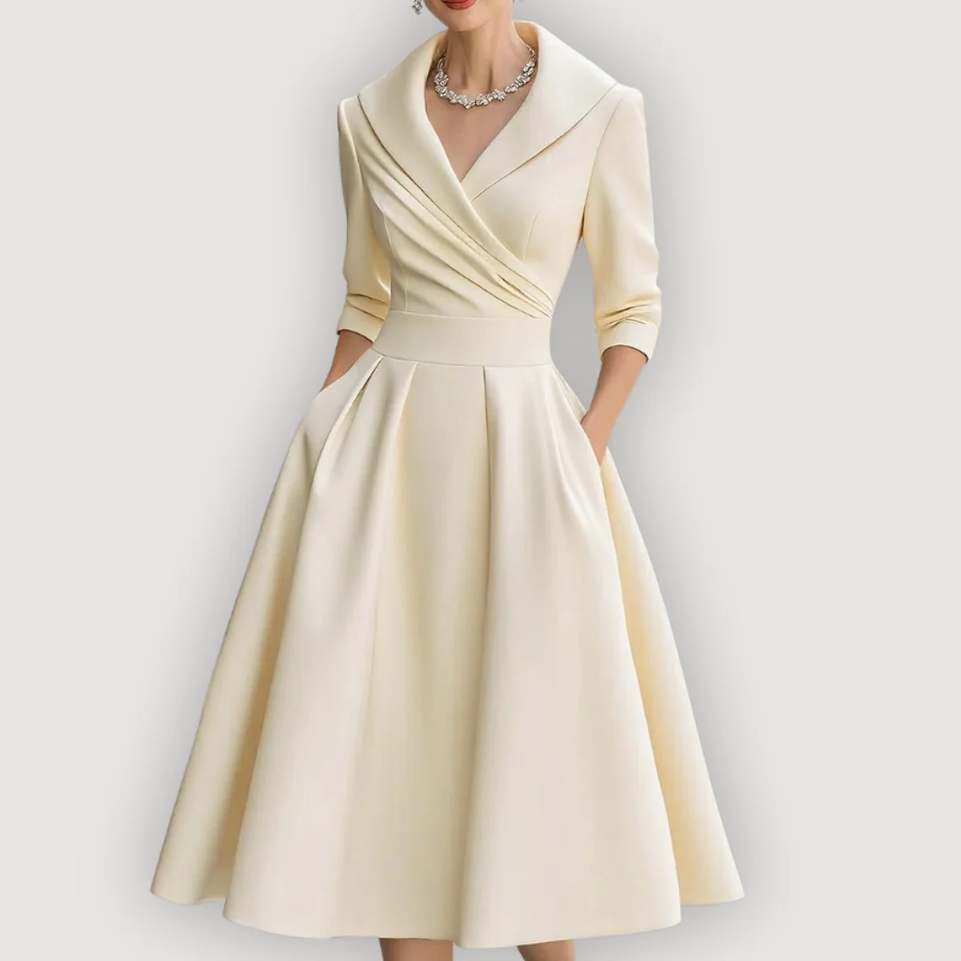LEONA™ – Abito Midi Chic