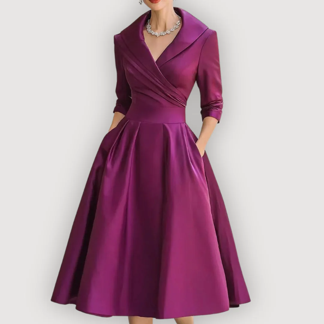LEONA™ – Abito Midi Chic