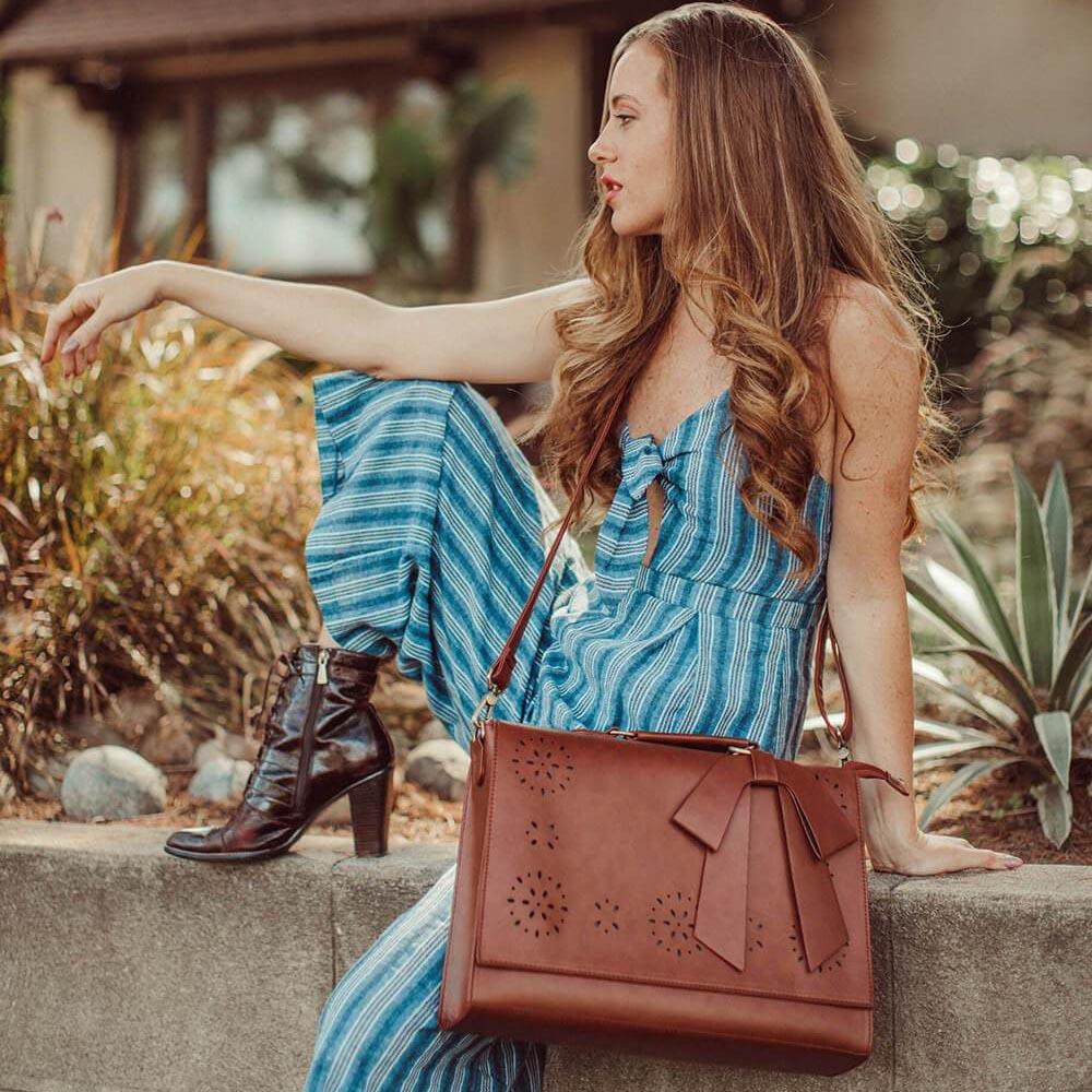 Bernadette | borsa elegante con fiocco