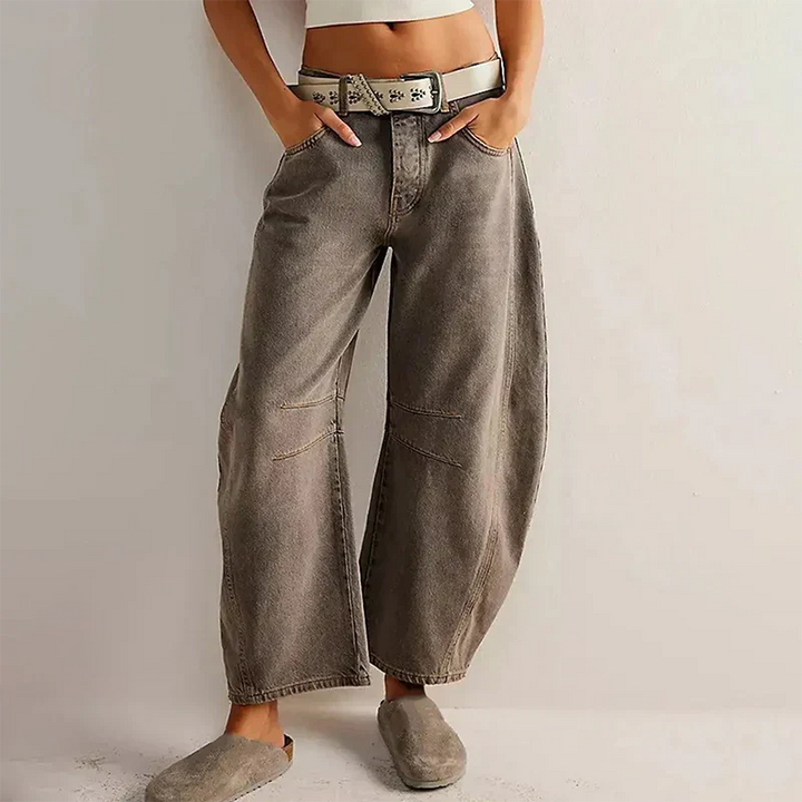 Beatrice - Jeans comodi con gamba larga