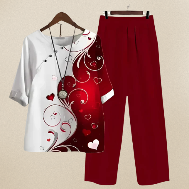 Lilou | Completo camicia e pantaloni comodi e chic