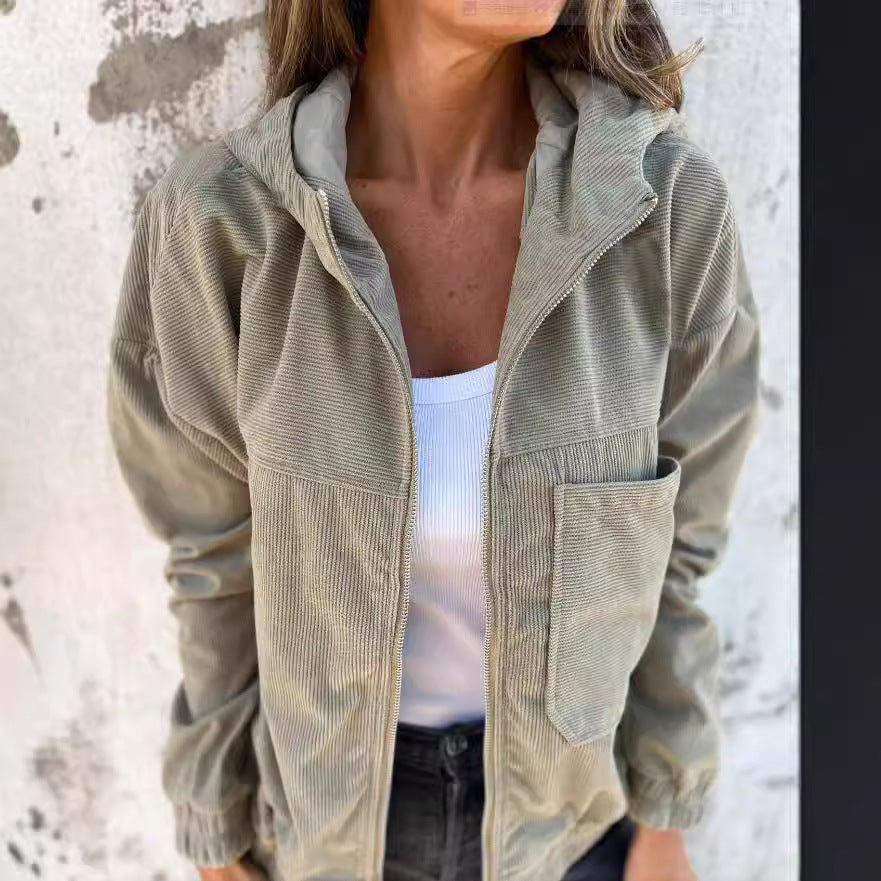 Clémence | Giacca in velluto confortevole