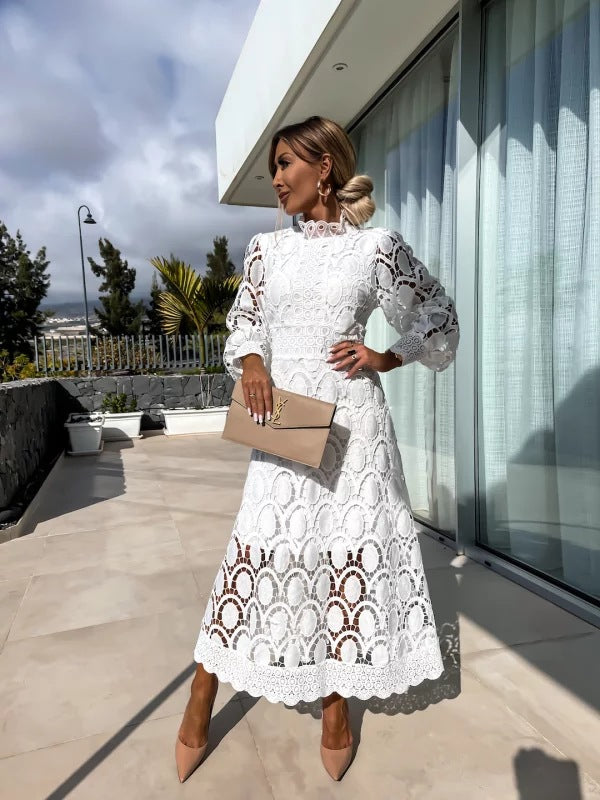 Doreah - Abito Bodycon in Pizzo Donna, Elegante & Aderente