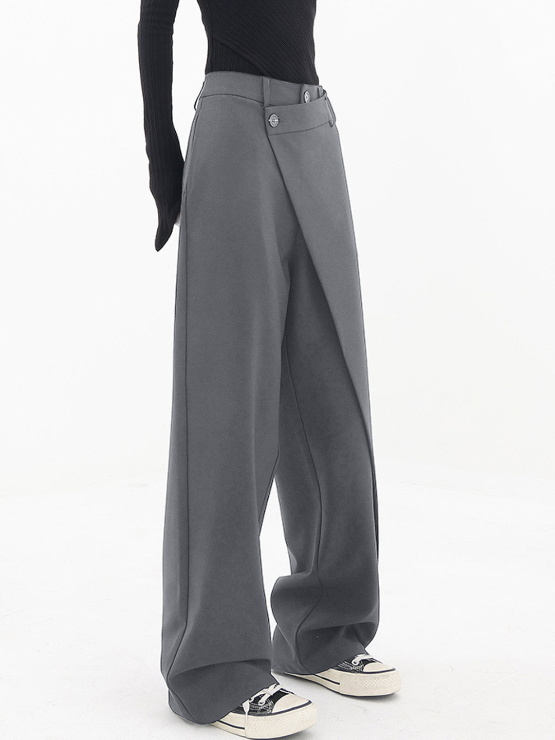 Luciana – Pantaloni a Gamba Larga Eleganti