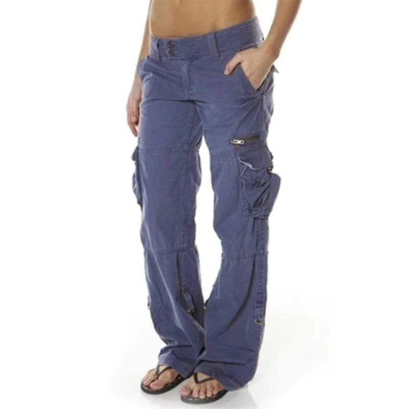 Thalia - Leggera Cargo-Pantaloni per l'estate