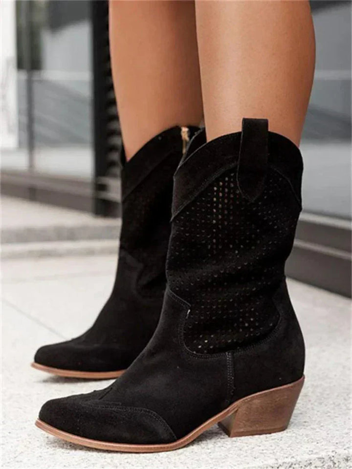 Queenie - Women's Lightweight Western Zip Boots