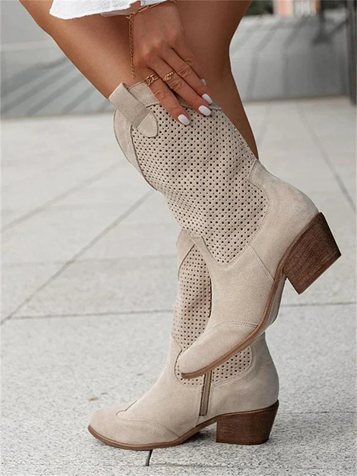 Queenie - Women's Lightweight Western Zip Boots
