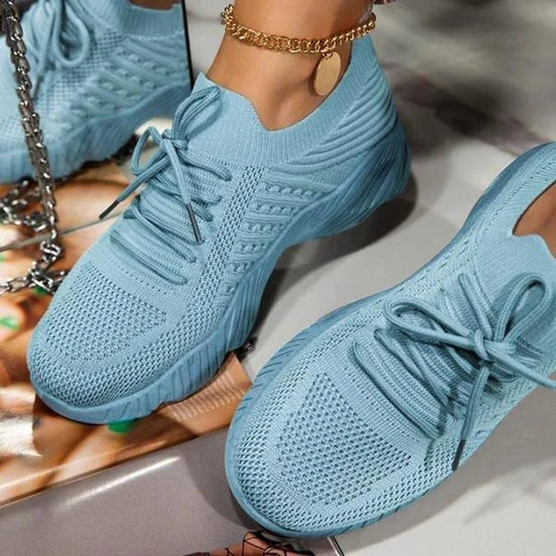 Suellen - Sneakers ortopediche in mesh da donna