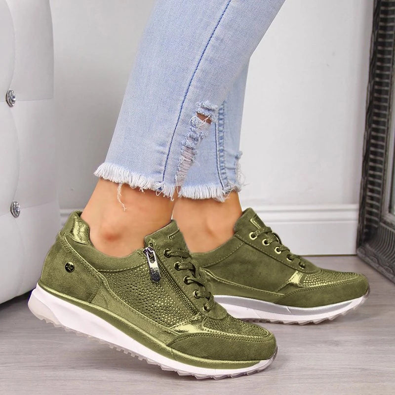 Sparkle - Sneaker ortopediche con zip