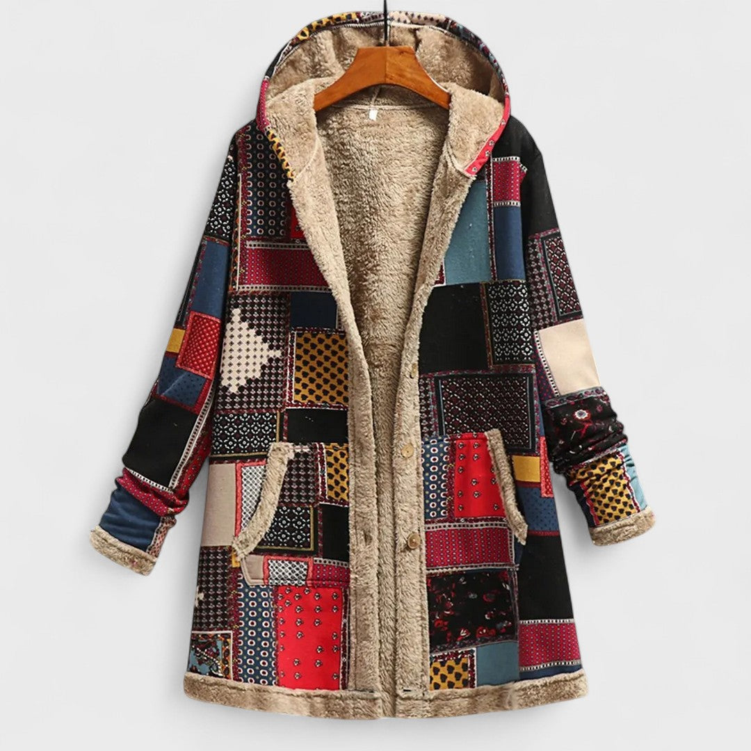 Rosa | Parka elegante con interno morbido