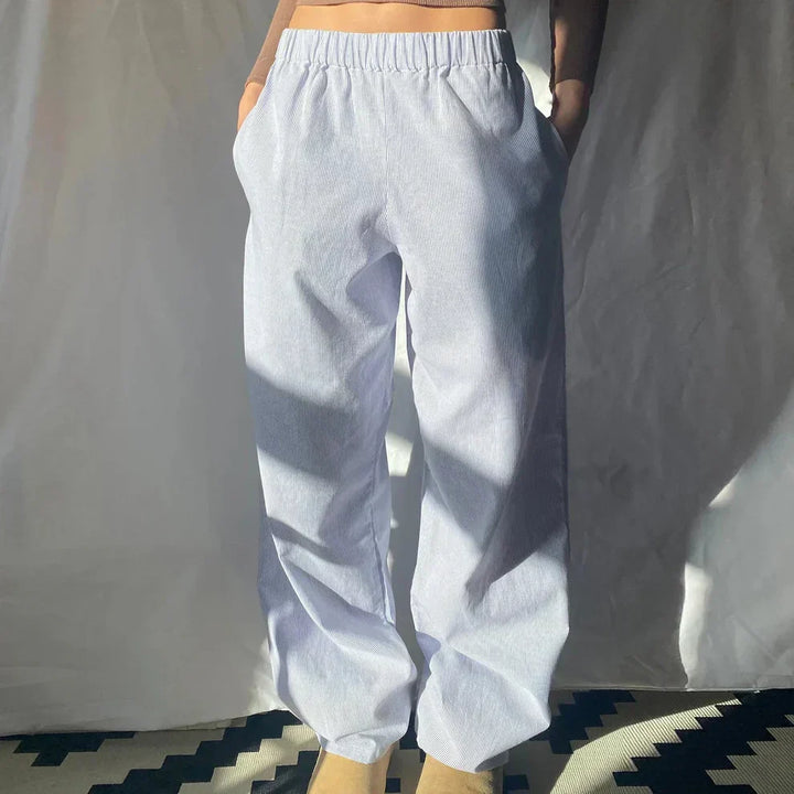 Elis – Women's High-Waisted Wide-Leg Trousers