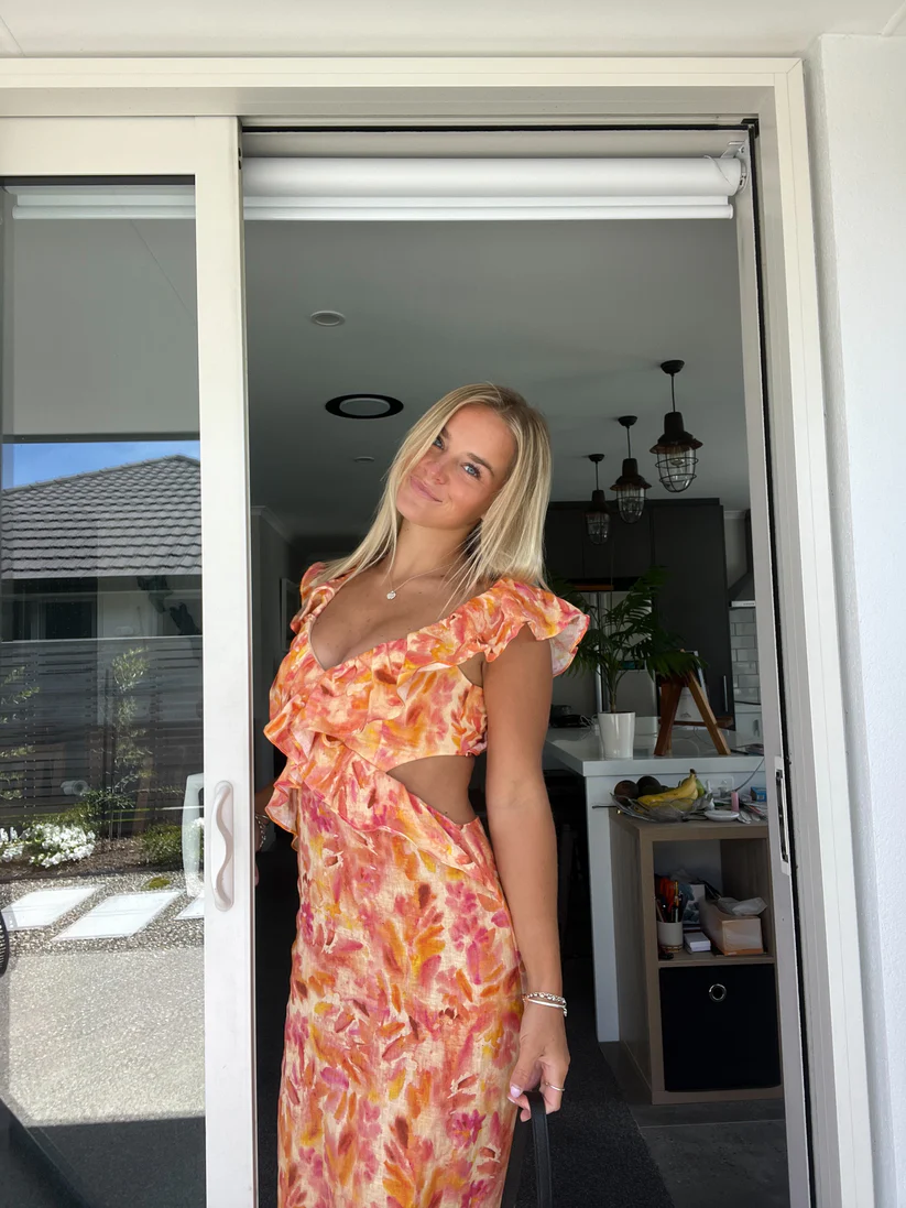 Isolde – Floral Fitted Dress