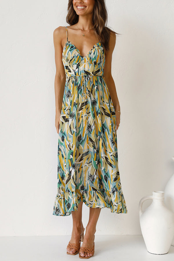 Charité – Colourful Midi Dress
