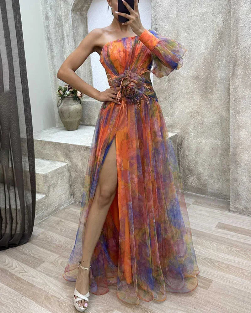 Lola | Elegant Off-Shoulder Party Dress