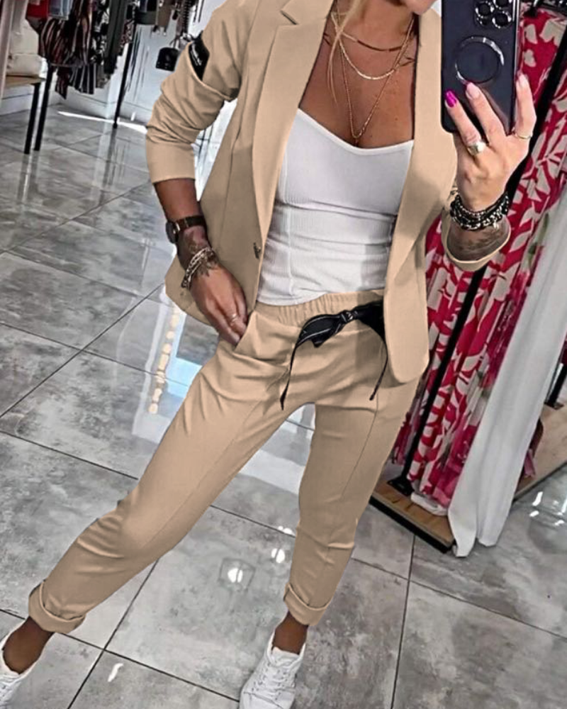 Malou | Set: top, jacket and trousers