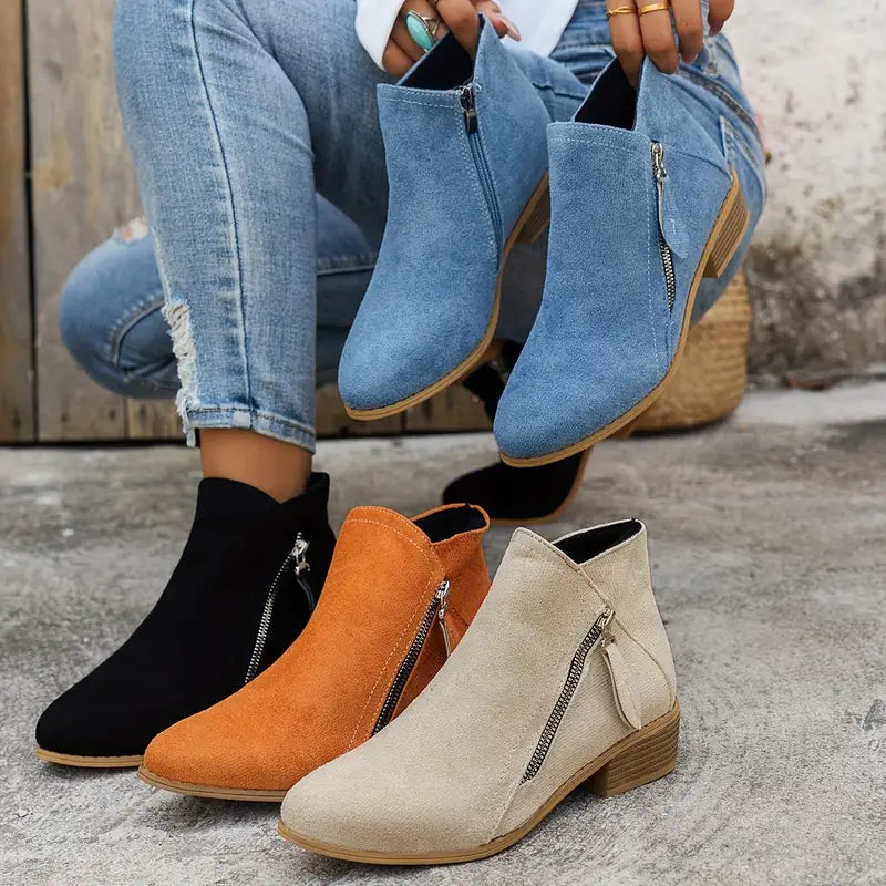 Klara – Zip-up Boots