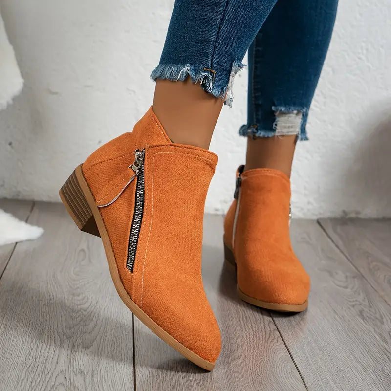 Klara – Zip-up Boots