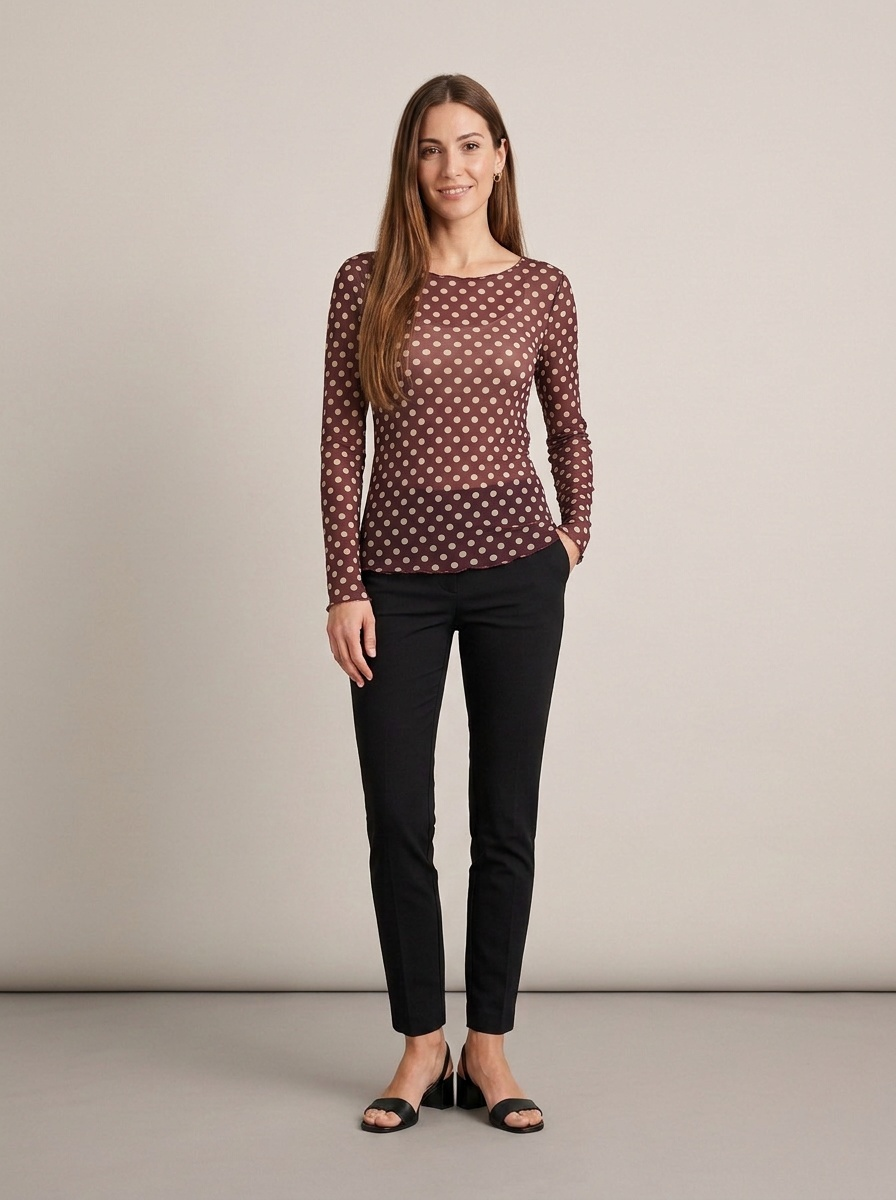 Maglia Pois in Rete