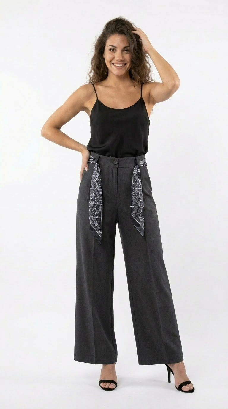 Pantalone palazzo coulisse