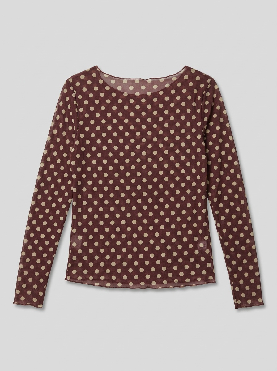 Maglia Pois in Rete