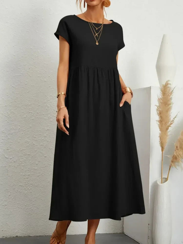 Mirella | Abito Lungo Cerimonia – Elegante, Fluido & Versatile