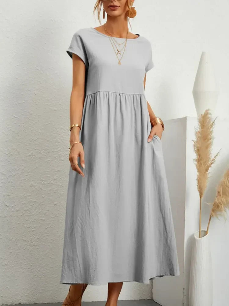 Mirella | Abito Lungo Cerimonia – Elegante, Fluido & Versatile