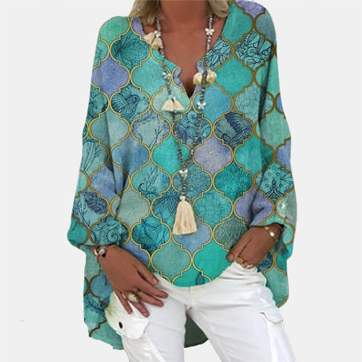 Mia – Elegante Blusa di Lino