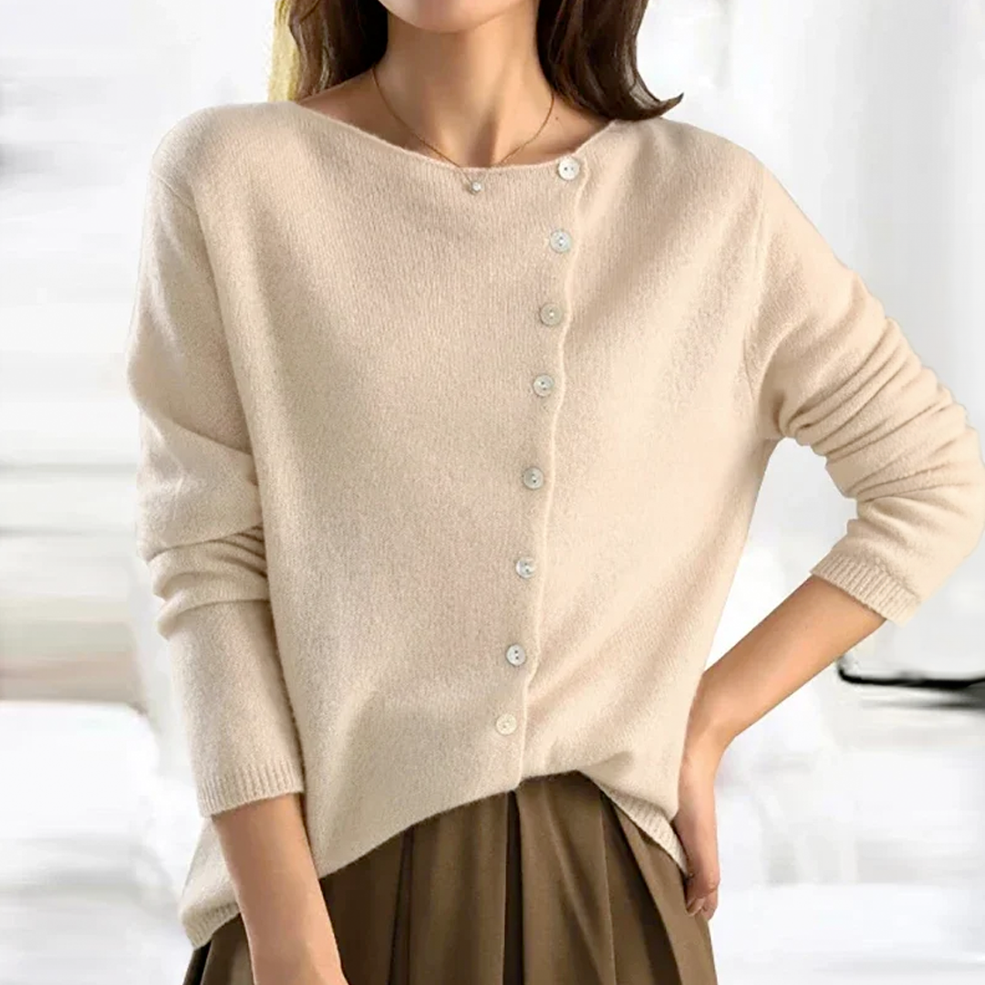 Clara | elegante giacca in maglia